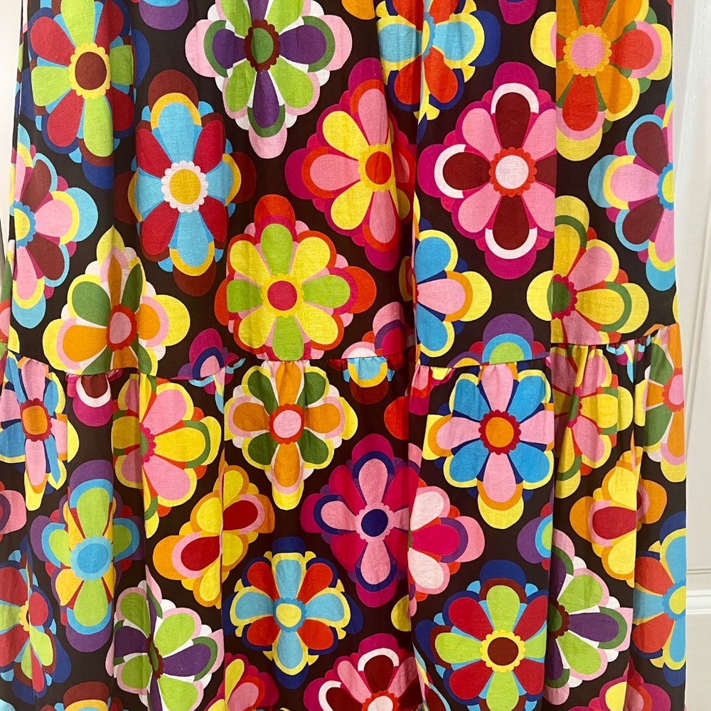 Lesley Evers Claudia Skirt Jubilee Multicolor Sz S - Picture 5 of 7